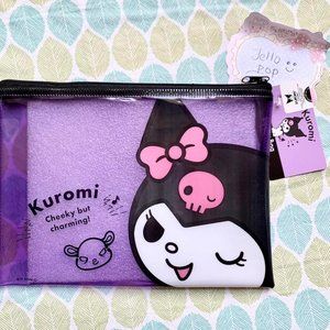Sanrio kuromi zipper bag makeup bag pouch bag